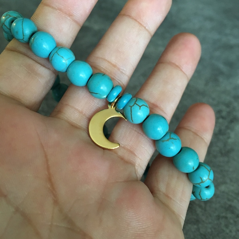 Turquoise Moon Bracelet - Picture 2 of 8